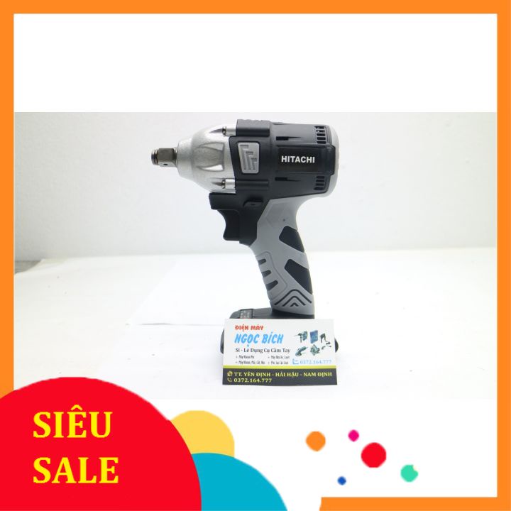 Thân máy siết bulong hitachii , không chổi than, đầu 2 trong 1