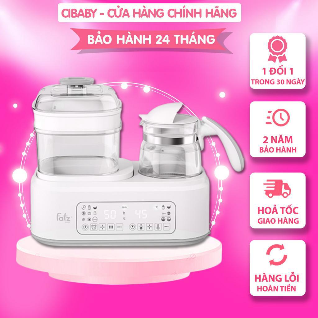 Máy đa năng điện tử Fatz Baby Multimax 2 Plus Tiệt trùng Sấy Khô Hâm sữa Nấu cháo chậm Đun nước FB9025SL