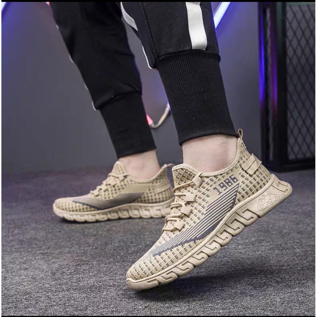 Giày Lười Nam,Sneaker 1986 Tăng Chiều Cao,From Nhỏ, Gọn, Chất Liệu Sợi Thoáng Khí, Chạy bộ, Năng Động, Trẻ Trung - A23 | BigBuy360 - bigbuy360.vn