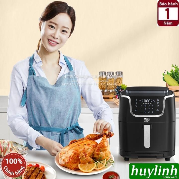 Nồi chiên không dầu - hấp hơi nước Magic Korea A700 - Dung tích 7 lít