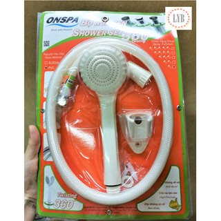 Bộ vòi sen tắm nhựa bền chắc ONSPA