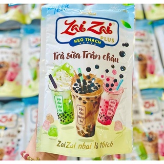 Thach tra sua tran chau duc hanh mix vị