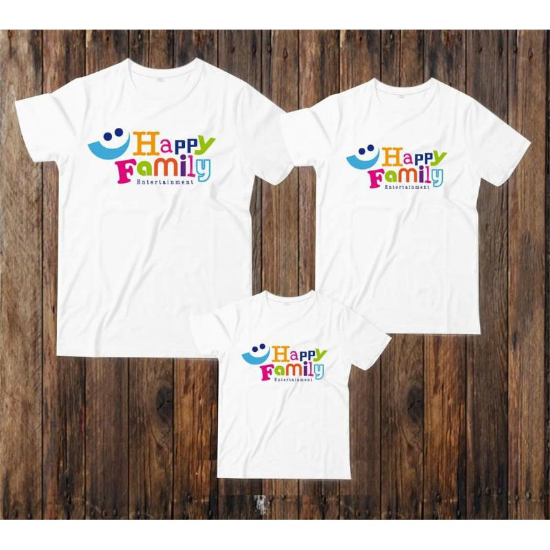 Áo thun happy family, áo yêu cầu,lớp, nhóm, cty,sự kiện, nhà hàng, đủ màu, đủ size 1 - 100kg