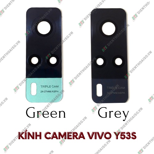 Mặt kính camera vivo y53s có sẵn keo dán