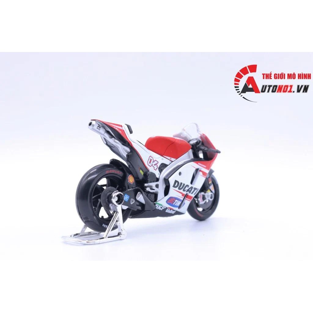 MÔ HÌNH XE DUCATI DESMOSEDICI 2015 NO.04 1:18 MAISTO 1797