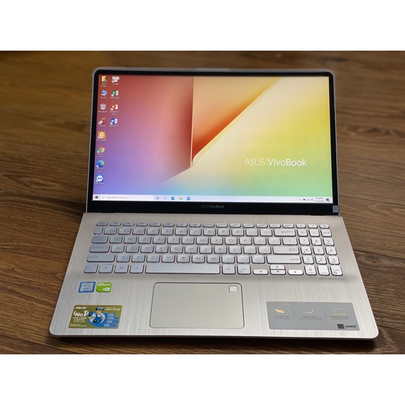 Asus Vivobook S530FN Gold i7 8565 8G SSD 256G MX150 15.6FHD IPS led KB Finger 1.8kg bh 09/2022 | BigBuy360 - bigbuy360.vn