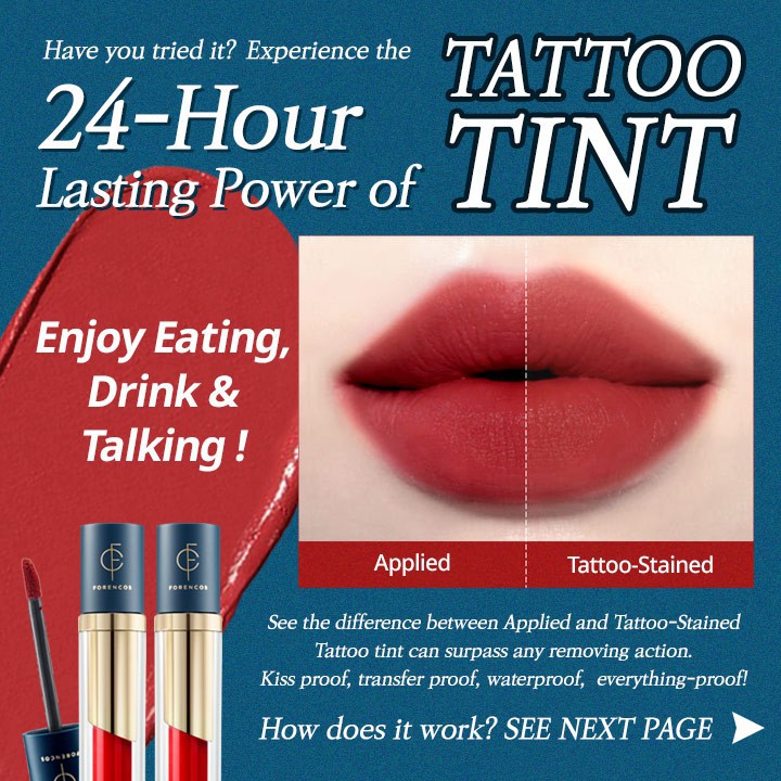 FORENCOS Lip Tattoo Clair Velvet Tint Pale Tint 4g | BigBuy360 - bigbuy360.vn