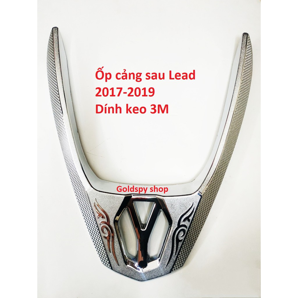 Ốp Cảng Sau Mạ Crom Ốp Tay Dắt Lead 2014-2016-2019 ( giá 1 chiếc)