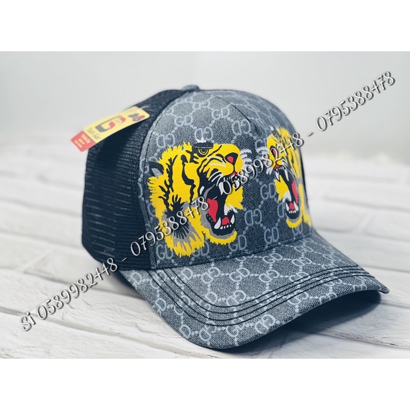 Nón Kết Phối Lưới 2 Con Hổ 🐯 Phong Cách Ulzzang Cá Tính Thoáng Mát Thể Thao