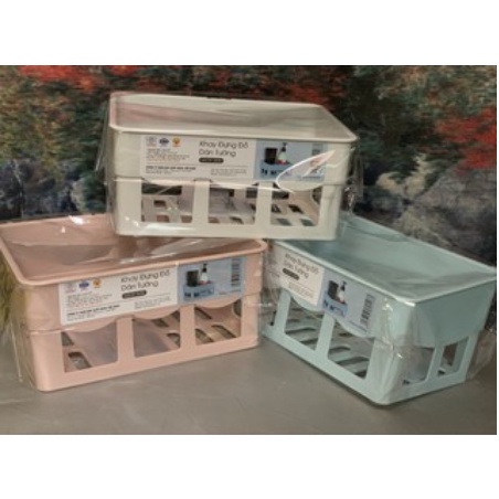 KHAY ĐỰNG ĐỒ DÁN TƯỜNG ĐA NĂNG 5698 Việt Nhật