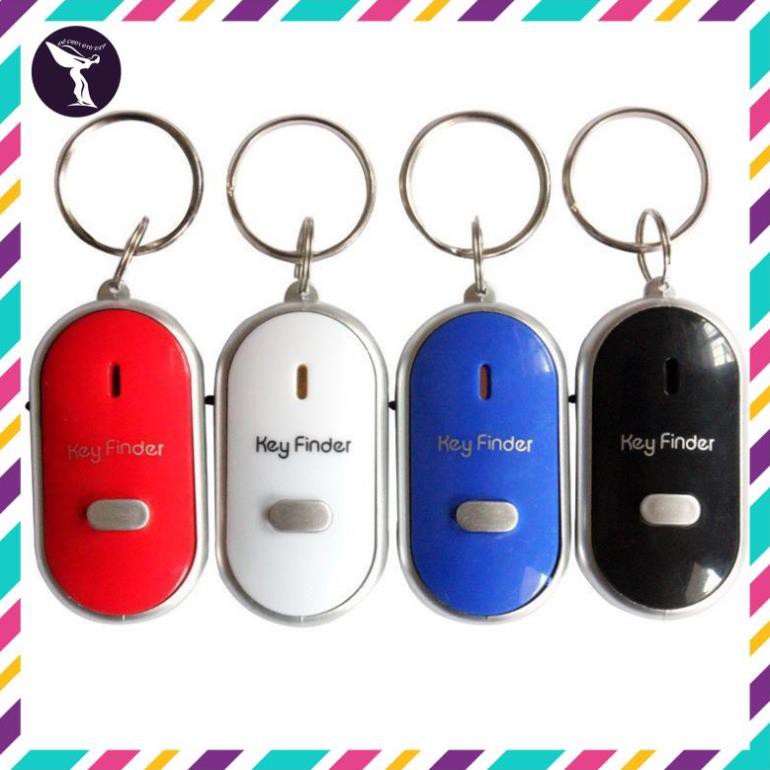 ⚡️KEY FINDER⚡️ Móc Chìa Khóa Huýt Sáo Gắn Thiết Bị Định Vị GPS Có Đèn Nhấp Nháy Chất Lượng Cao