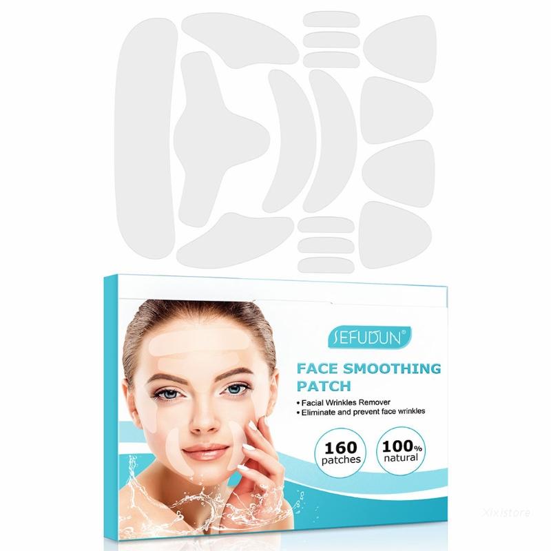 XIXI Set 10 miếng dán silicone chống nếp nhăn cho vùng trán và cằm
 | BigBuy360 - bigbuy360.vn
