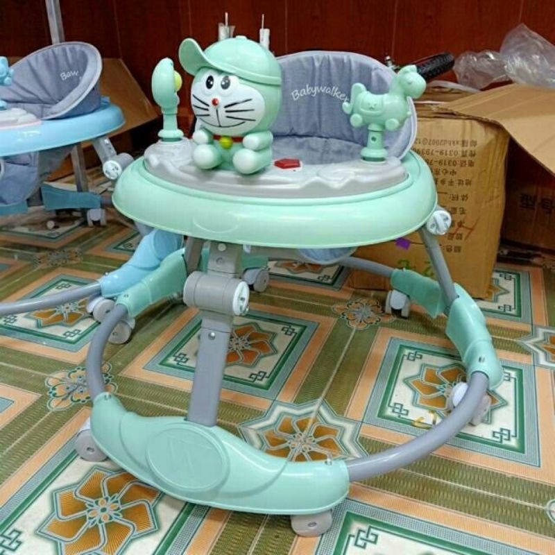 Xe tròn tập đi cho bé 2in1