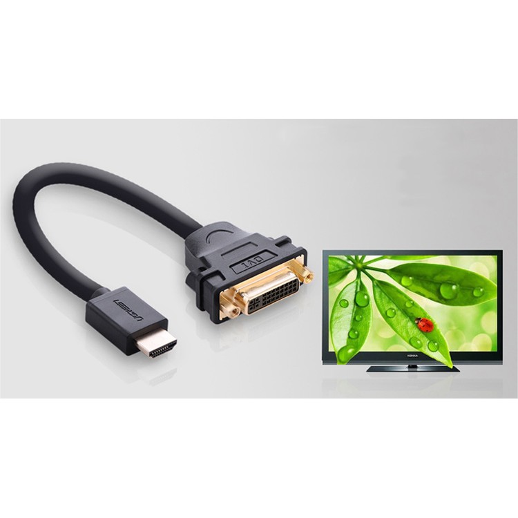 Cáp chuyển đổi HDMI to DVI 24+5 Ugreen 20136