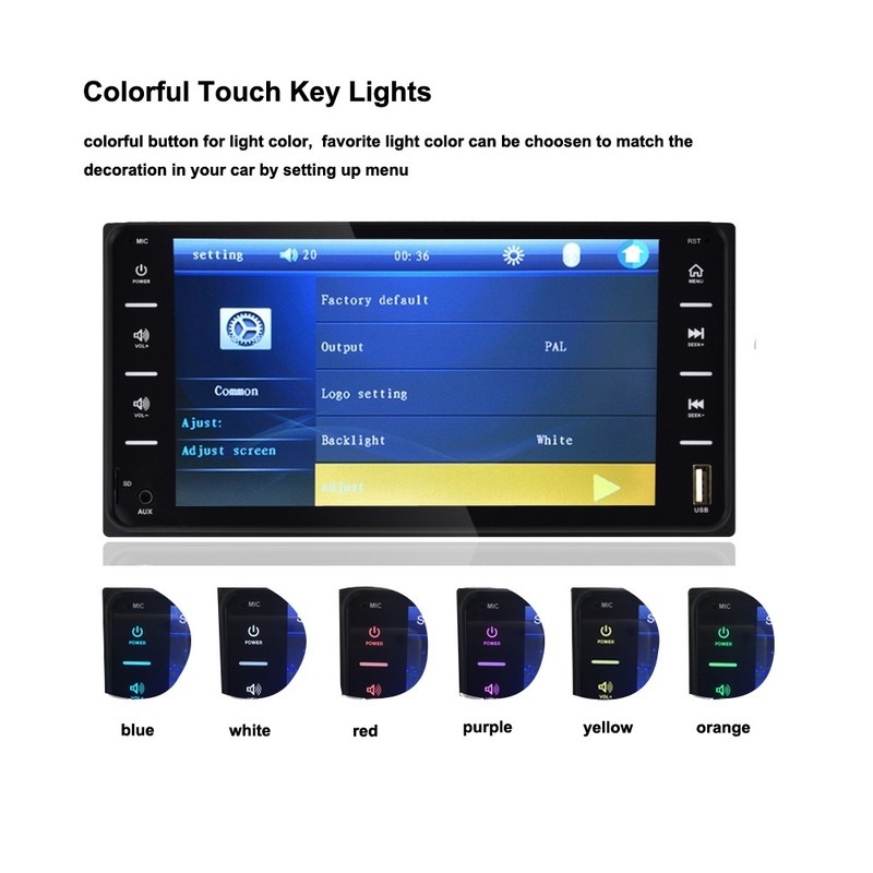 Đầu MP5 DVD Âm Thanh Chất Lượng Cao Cho Xe Hơi Toyota Corolla