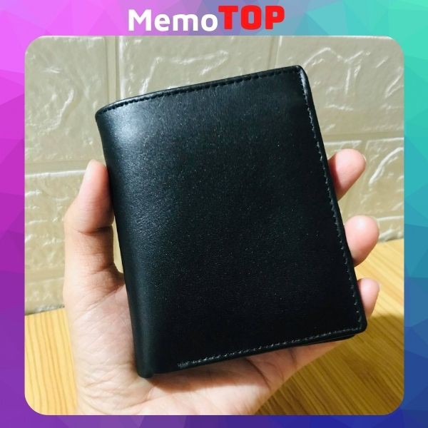 Ví Nam Mini Nhỏ Gọn Bao Test Da Nâu, Đen