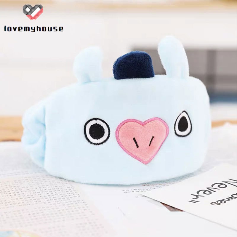 BTS BT21 Băng Đô Cài Tóc rửa mặt Họa Tiết Nhân Vật Bt21