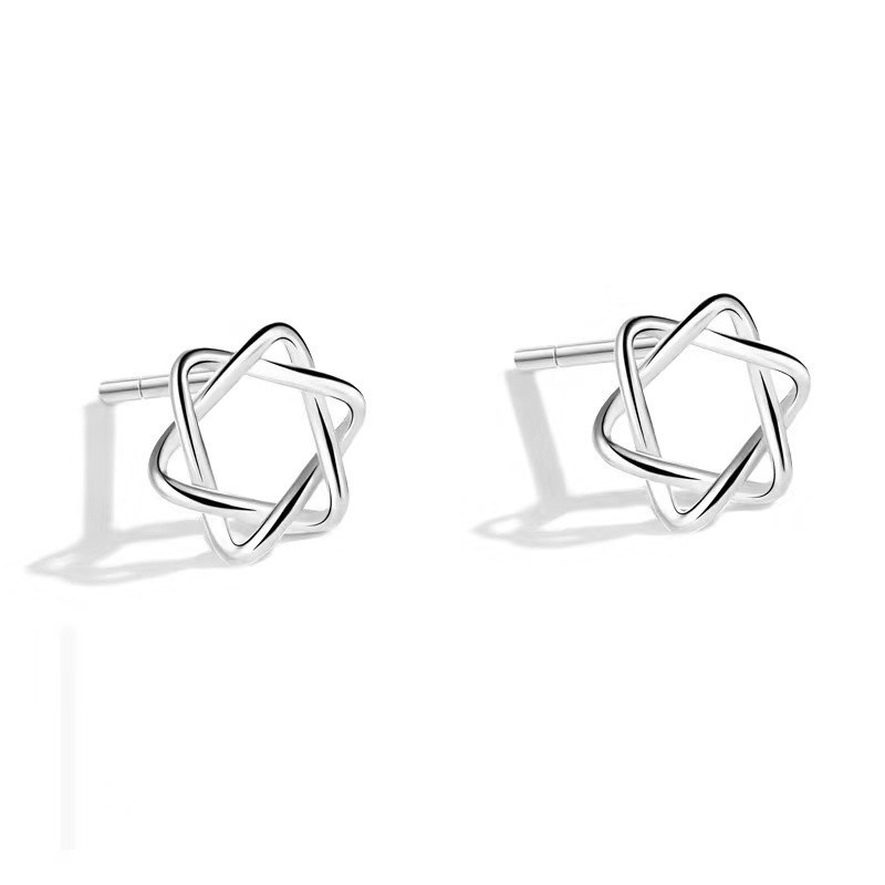 Bông Tai Mon Lilas HọaTiết Độc Đáo Bạc 925 Cá Tính - K204002