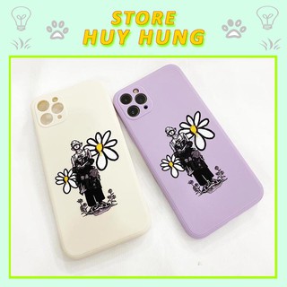 Ốp lưng iphone viền vuông dẻo mềm op-a1