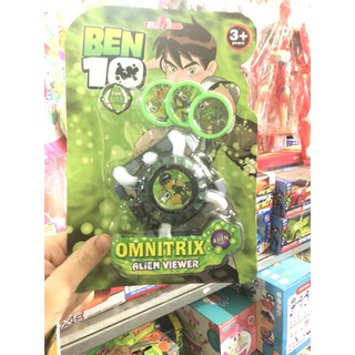 Đồng hồ đồ chơi Ben 10 bắn đĩa