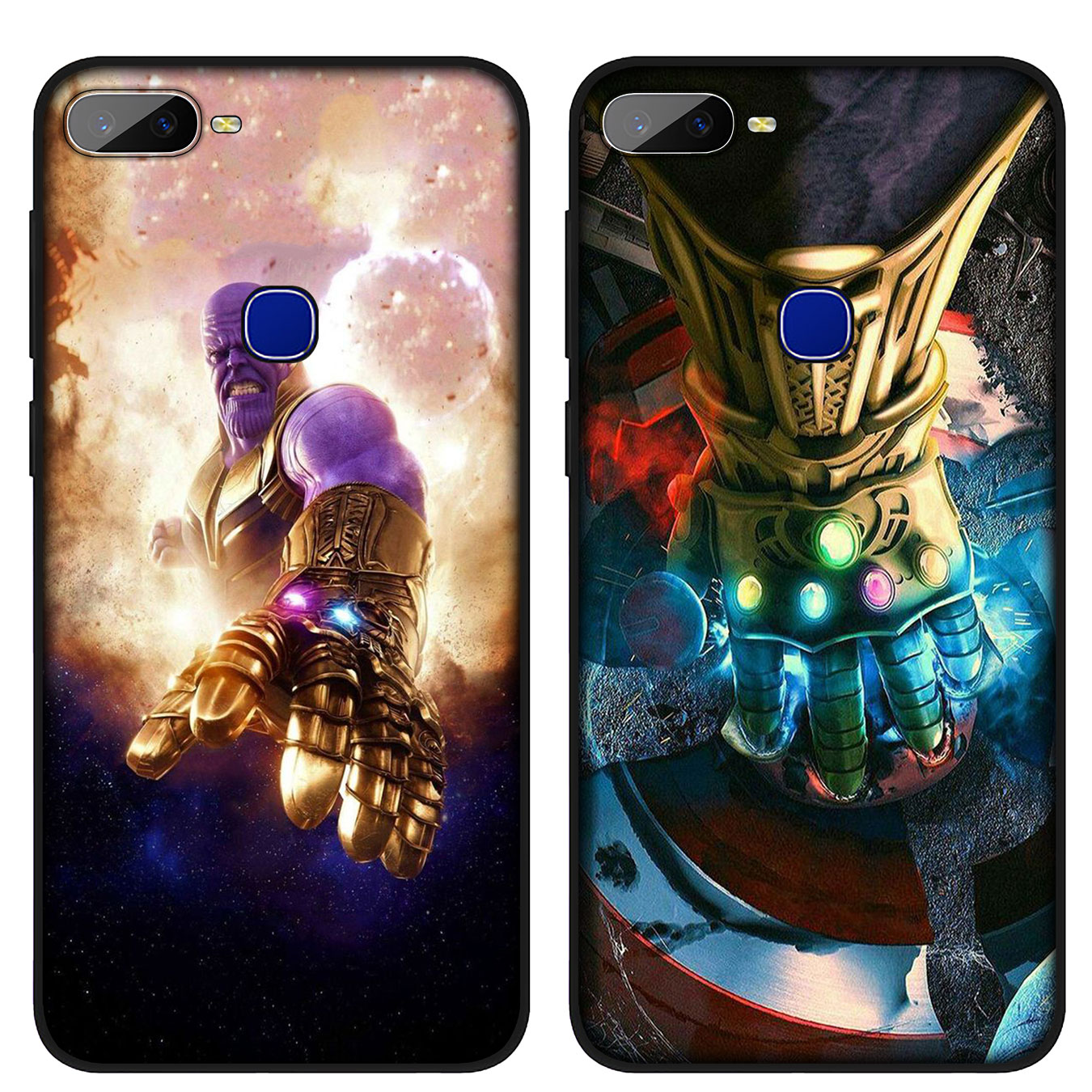 Ốp Điện Thoại Silicon Mềm In Hình Thanos Vs Avengers Marvel Cho Iphone 12 Mini 11 Pro Max Se 2020 12 Mini