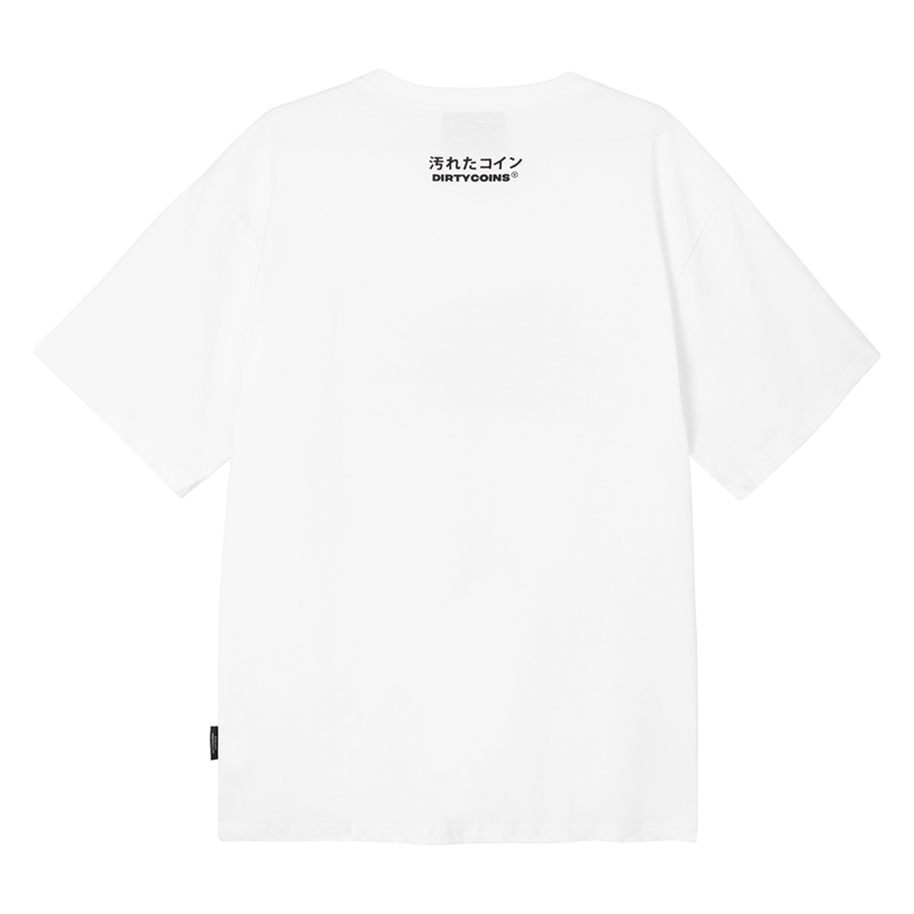 DirtyCoins Áo thun Wavy Logo T-Shirt - White