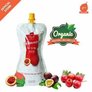Gấc tươi cô đặc GAVI, chiết xuất từ quả gấc tươi, dùng pha chế đồ uống, tăng sức đề kháng, hỗ trợ trí não và thị lực
