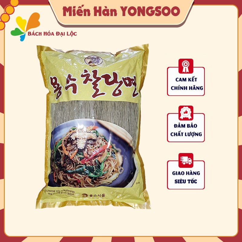 500g Miến Khoai Lang Hàn Quốc YONGSOO - Thương Hiệu Nong Woo