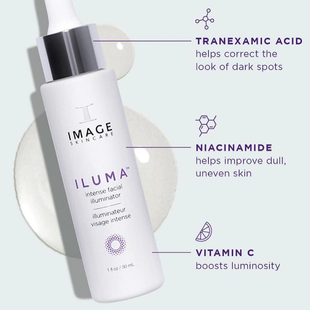 [QUÀ TẶNG 430K] Serum sáng da, mờ thâm nám cấp tốc Image Iluma Intense Facial Illuminator