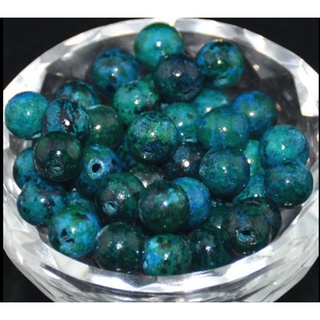 Hạt rời đá quý Phoenix Lapis Lazuli tự nhiên để làm đồ trang sức