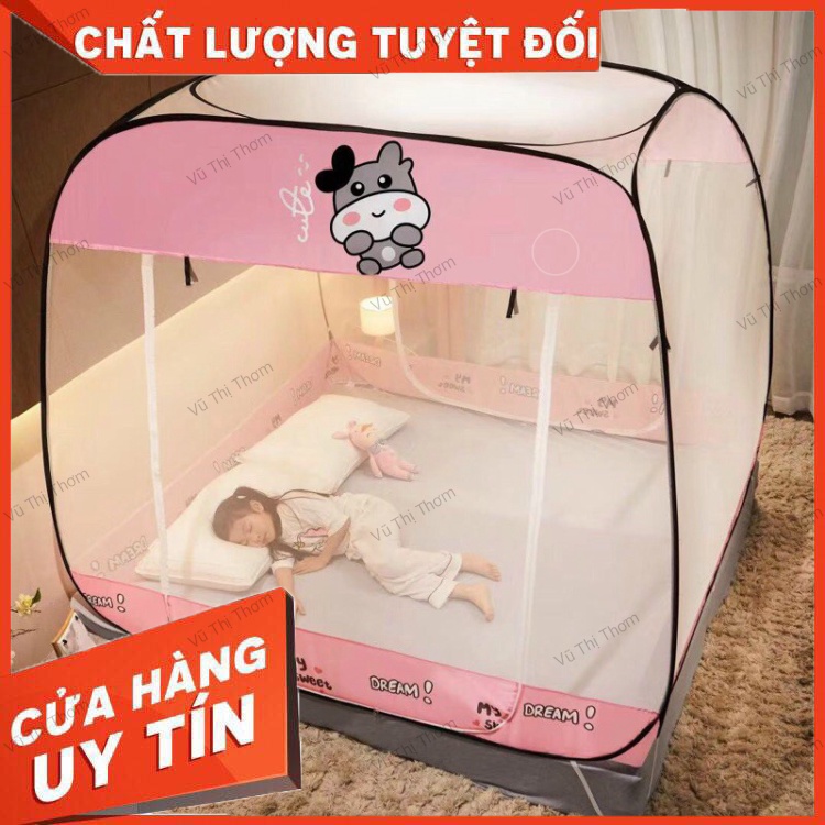Màn chụp người lớn, màn tự bung gấp gọn cao cấp hàng nhập có đáy đủ size