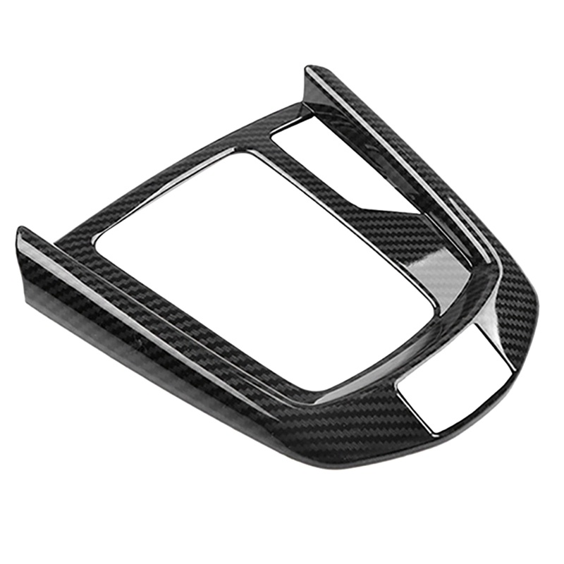 Khung Nhựa ABS Họa Tiết Sợi Carbon Trang Trí Bảng Điều Khiển Cần Gạt Số Cho Mazda 2 20-21 CX-3 15-21 RHD