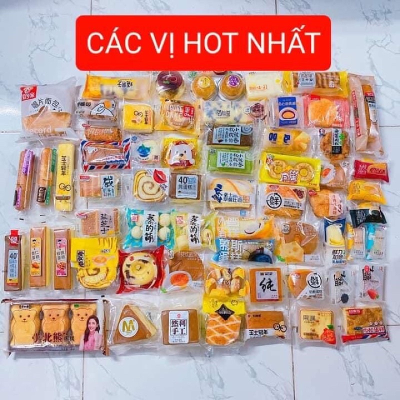 [Mã 77FMCGSALE1 giảm 10% đơn 250K] [Có sẵn] [Rẻ vô địch] Bánh mix đài loan 1kg đủ vị