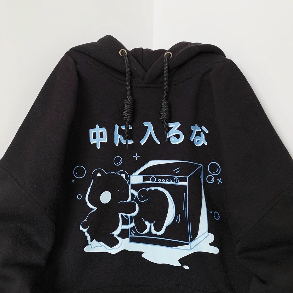 Áo hoodie nữ nam khoác nỉ form rộng kiểu sweater unisex họa tiết siêu xinh cực đẹp