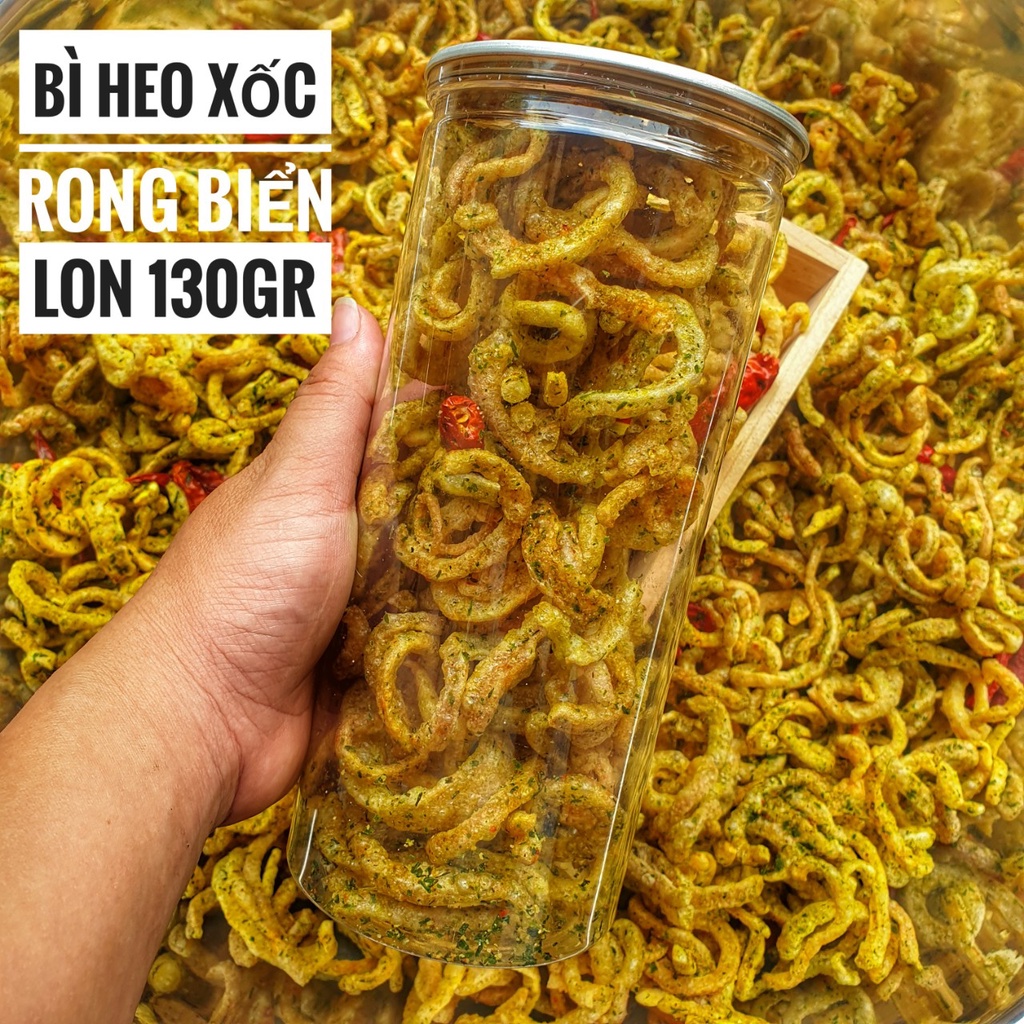 Bì Heo Xốc Rong Biển - Lon 130gr