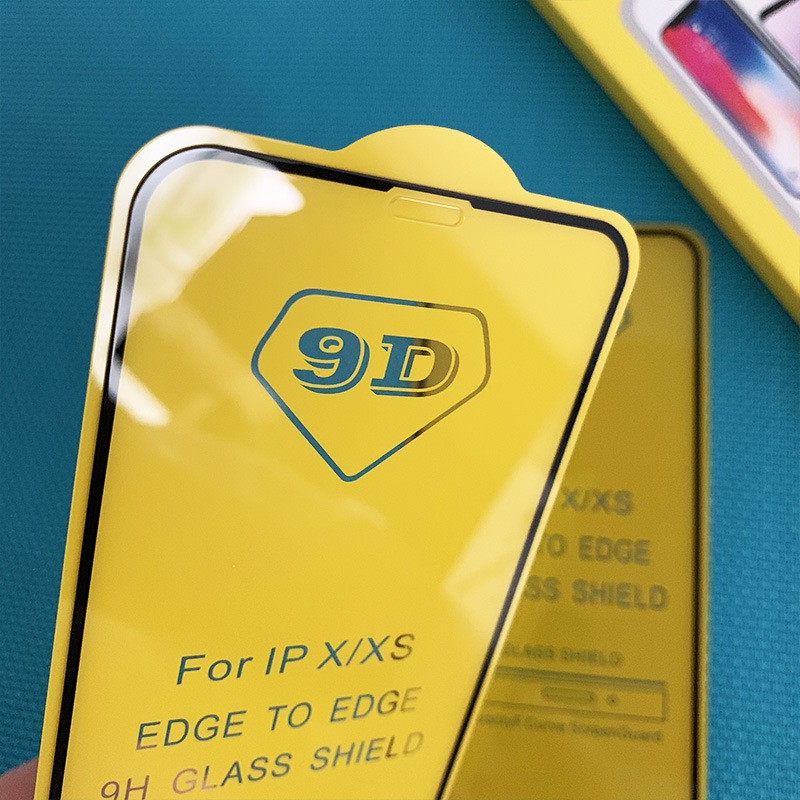 Kính cường lực 9D , full màn, chất lượng tốt cho IPHONE 6–>12 Pro Max ( Tặng Giấy Lau )