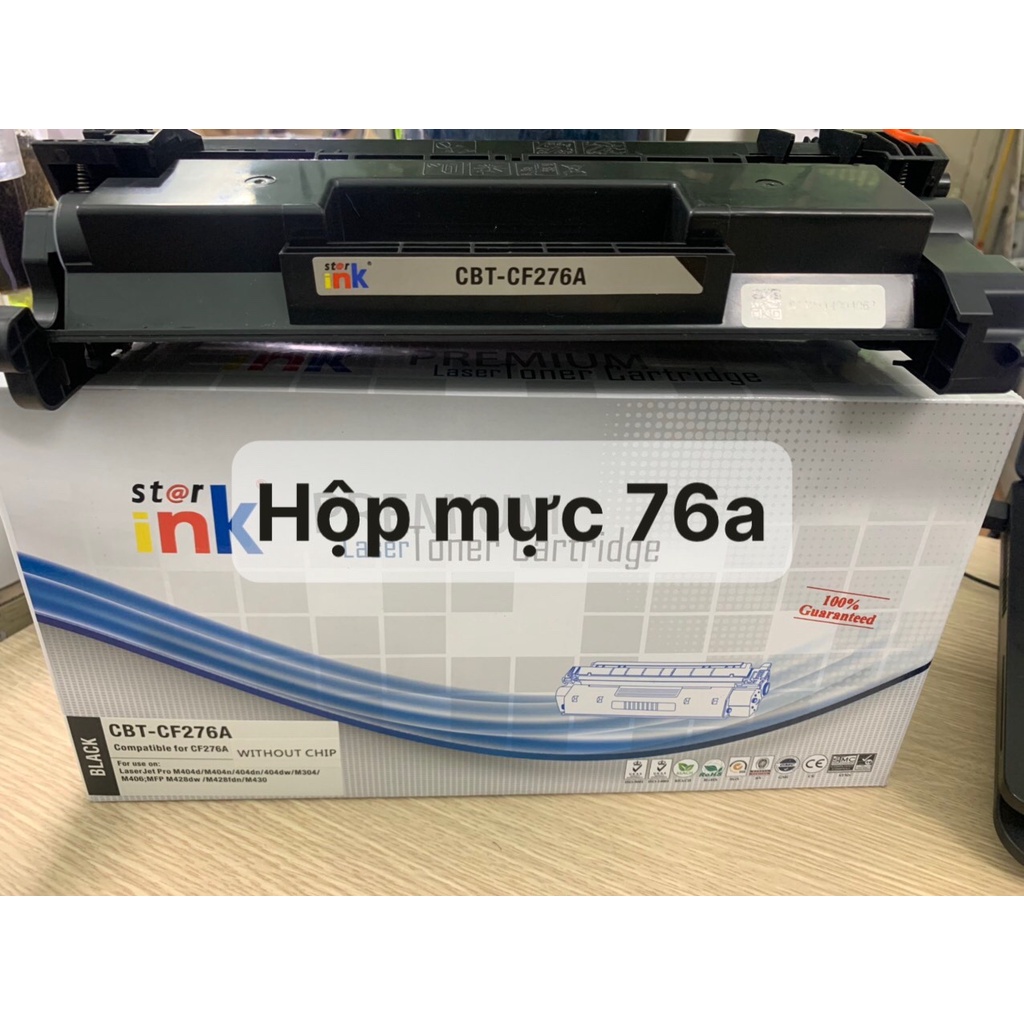 Hộp mực 76a/ 057 cho HP  Pro M404dn, M404dw, M404n, Pro MFP M428dw, M428fdn, M428fdw - Canon Lbp 223dw , 226dw ko chip .