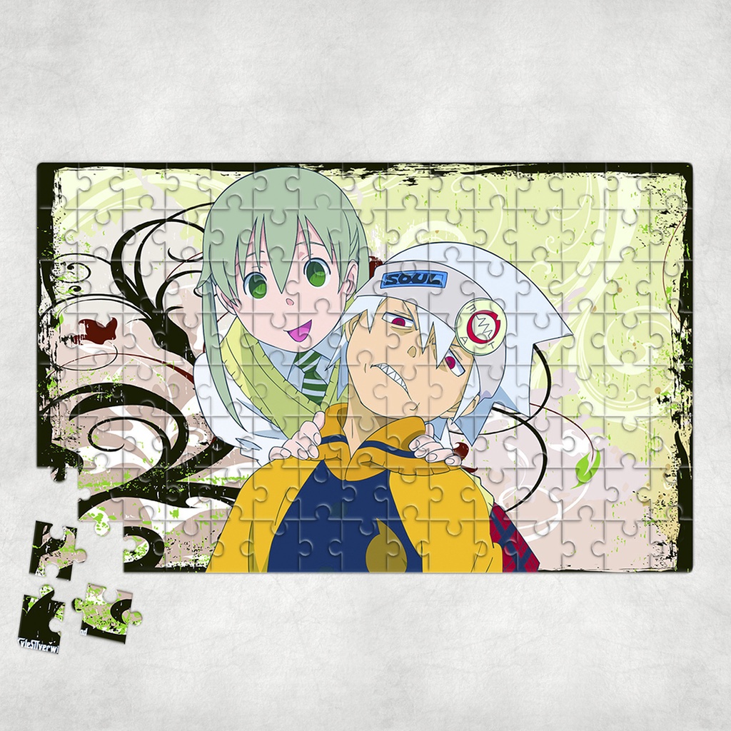 Tranh ghép hình SOUL EATER - Mẫu 2 - Nhận in theo yêu cầu
