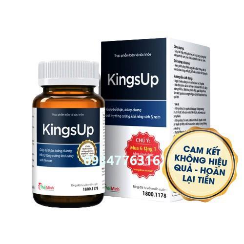 ✅ KingsUp – Giúp bổ thận tráng dương, tăng cường sinh lý, giảm rối loạn cương dương, tăng cường ham muốn