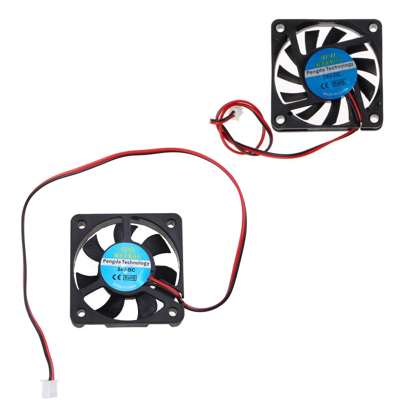 Quạt Tản Nhiệt 6CM DC 24V Không Chổi Than 6010 60mm Cho Máy Tính