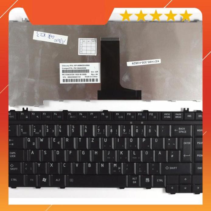 🎁 Bàn Phím Laptop Toshiba Satellite M500, L200, L310, L300, L300, L300D, L305, M200, A200, A300, L20