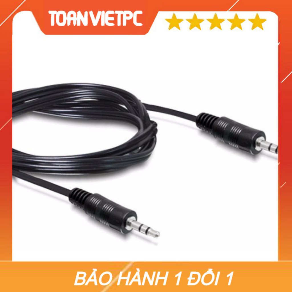 Dây Cáp Loa 3.5 2 Đầu Dương 1 ra 1 Dài 1.5m