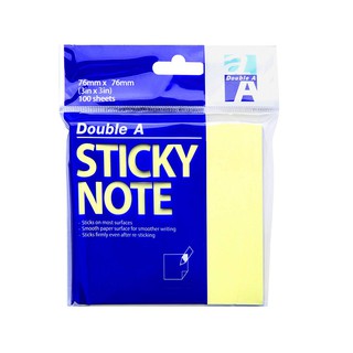Giấy ghi chú , giấy note màu vàng 3x3 (Double A) . Do VPP Hiếu Cường cung cấp