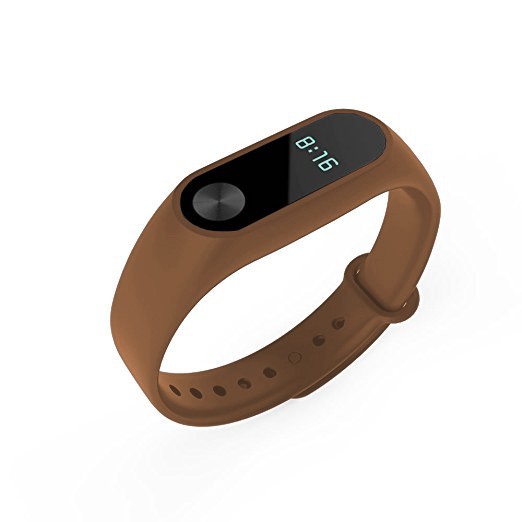 Sale 70% Dây đeo silicon 16 màu tùy chọn dành cho Xiaomi Mi Band 2, Giá gốc 20,000 đ - 95B33