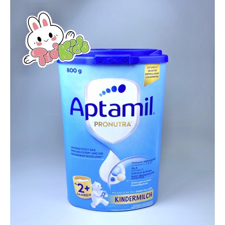 Sữa Aptamil Kindermilch 1+ và 2+ , Loại 800g - Aptamil Đức Hàng Nội Địa