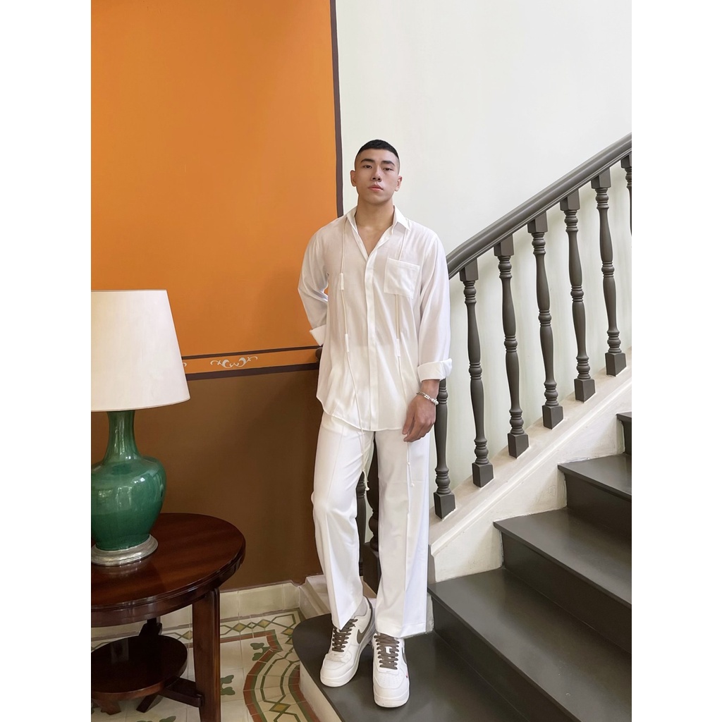 ÁO SƠ MI 2 LINE DECOR