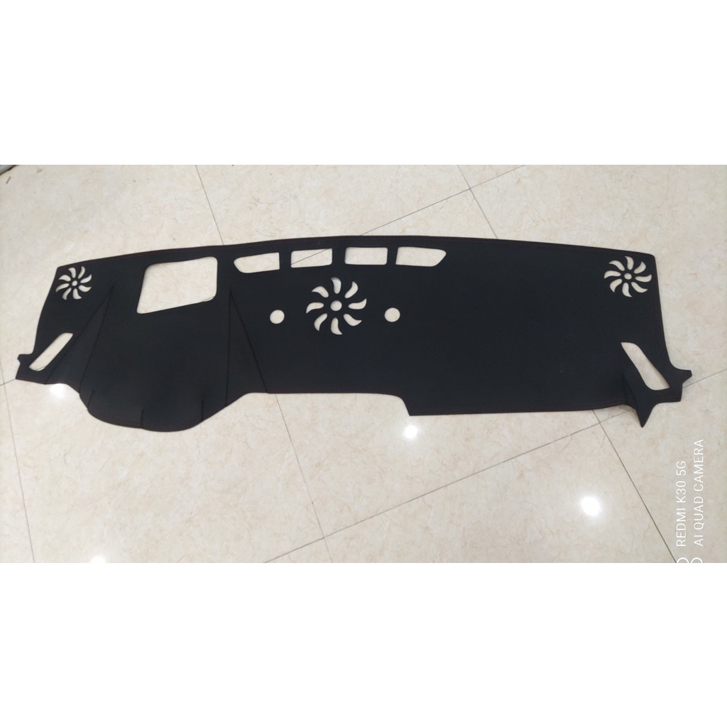 🔥HCM-Thảm taplo da carbon cao cấp cho xe Kia Sorento 2012 đến 2023 màu đen