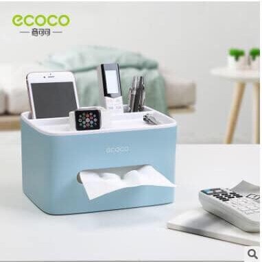 Hộp đựng giấy ăn đa năng để bàn ECOCO