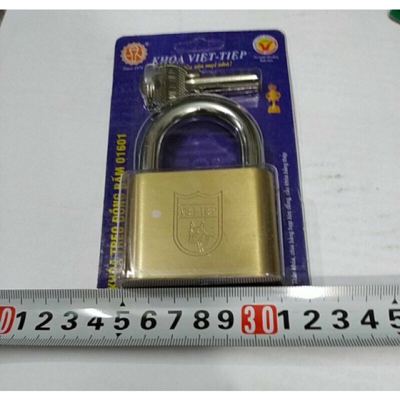 Set 10 ổ khoá VIỆT TIỆP dùng chung 1 chìa chủ