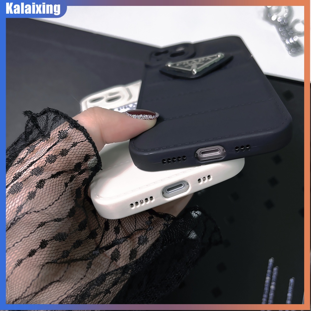 Ốp Điện Thoại Mềm Hình Prada 3D Cho iPhone 14 Pro Max 13 12 11Promax Xs Max Xr X Xs 7Plus 8Plus